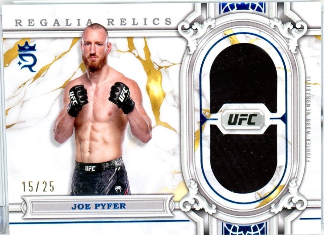 Joe Pyfer 2024 Topps Royalty UFC Regalia Relics #RAR-10 Blue