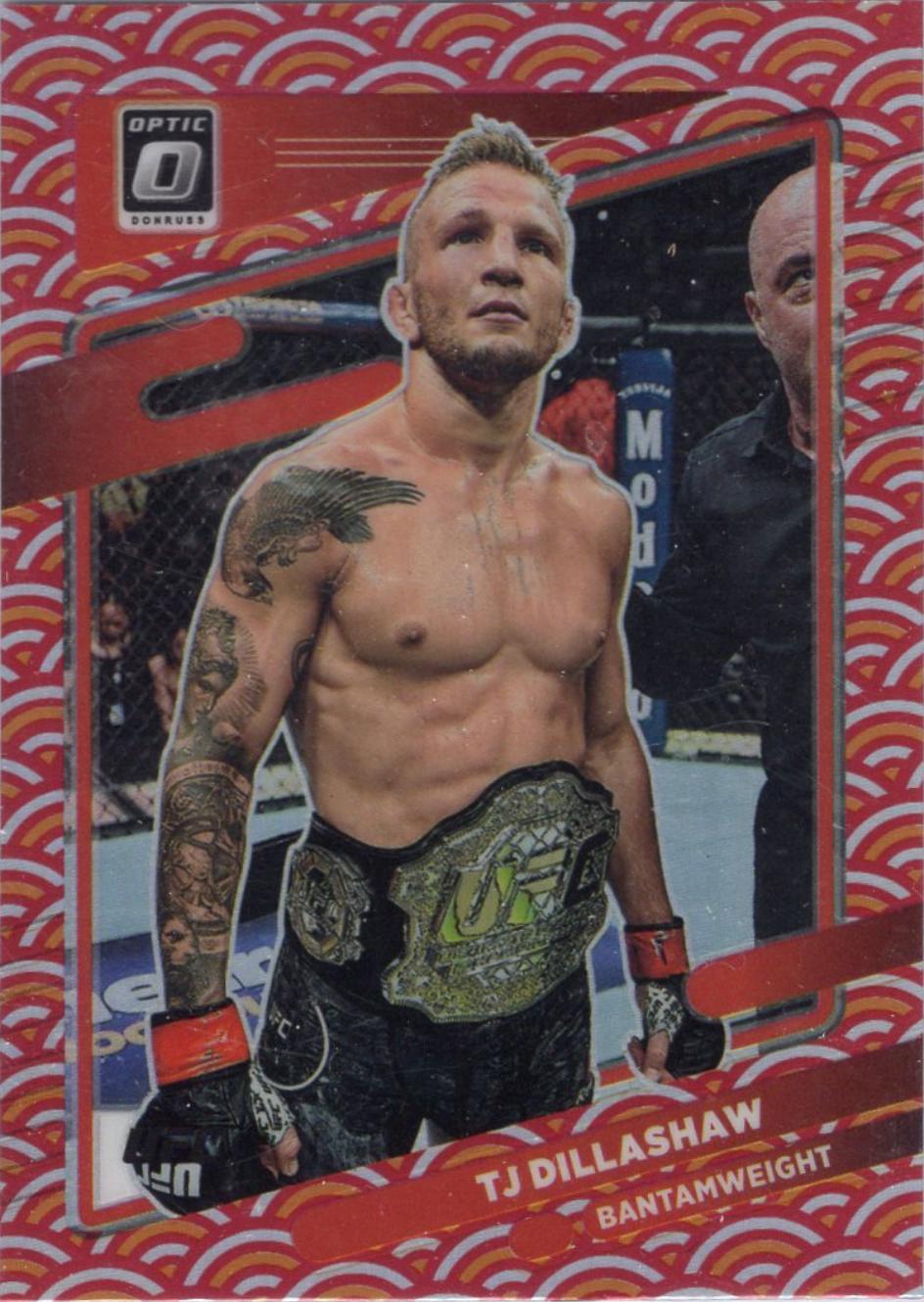 TJ Dillashaw 2022 Panini Donruss Optic UFC Base #84 Photon