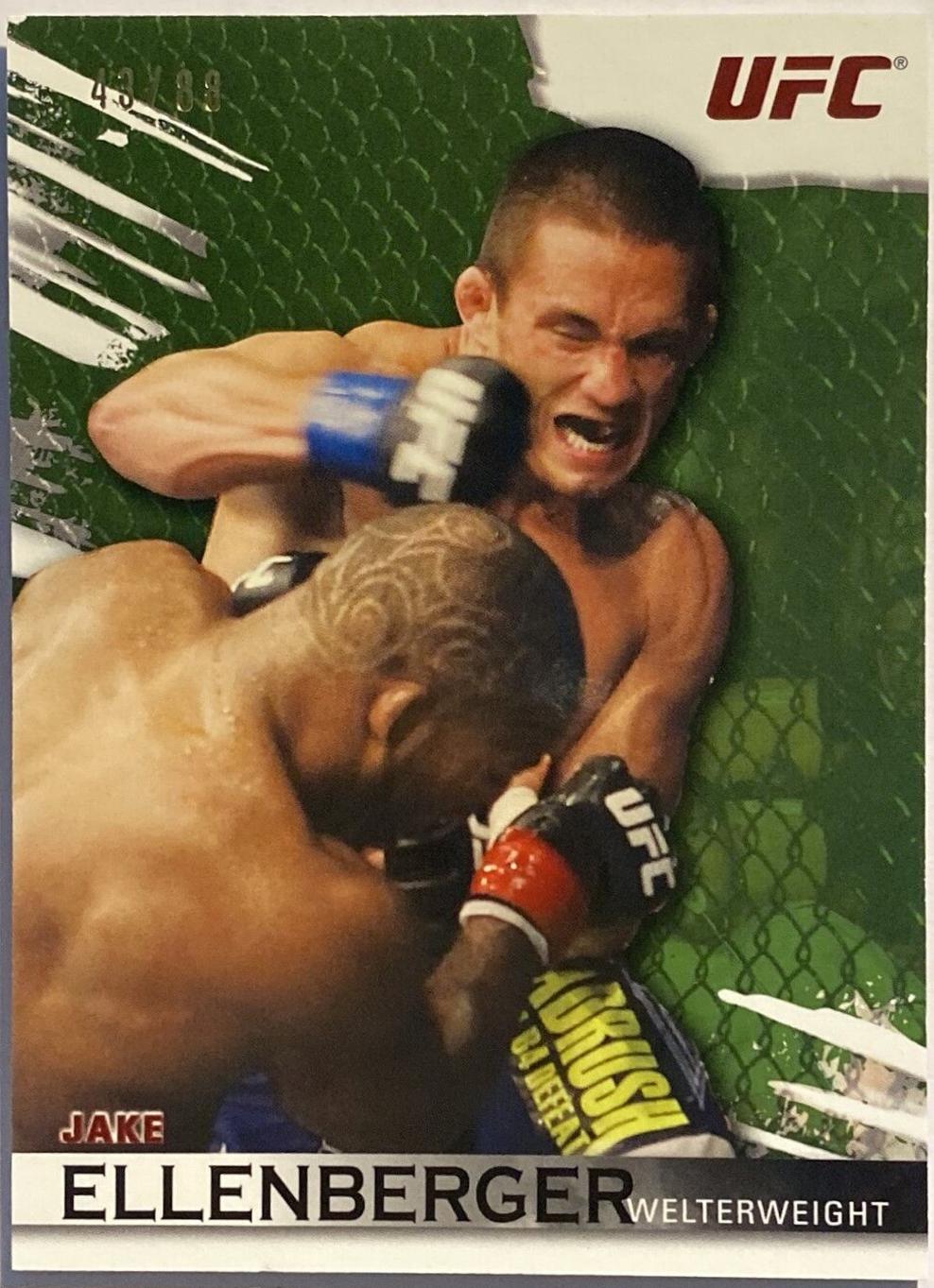 Jake Ellenberger 2010 Topps UFC Knockout Base #79 Green