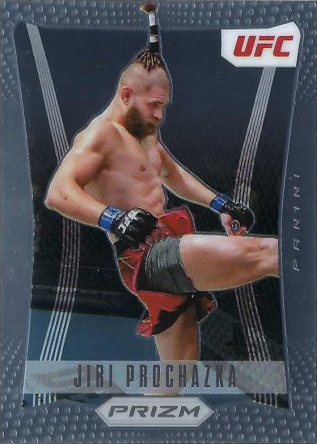 Jiri Prochazka 2022 Panini Prizm UFC Prizm Flashback #9 Black