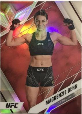 Mackenzie Dern 2023 Panini Chronicles UFC Base Phoenix #303 Red