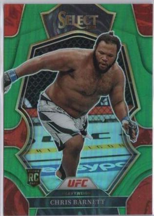 Chris Barnett 2023 Panini Select UFC Octagonside #246 Green