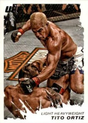 Tito Ortiz 2011 Topps UFC Moment of Truth Base #121 Diamond
