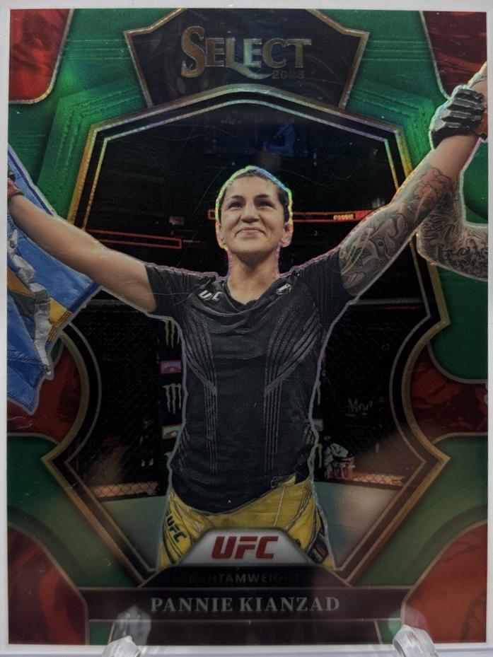 Pannie Kianzad 2023 Panini Select UFC Premier Level #119 Green
