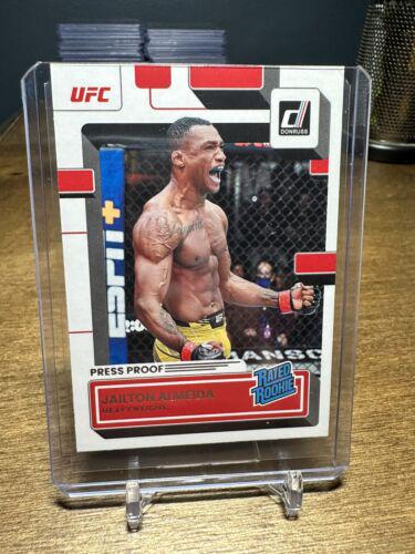 Jailton Almeida 2023 Panini Donruss UFC Base #218 Press Proof Silver