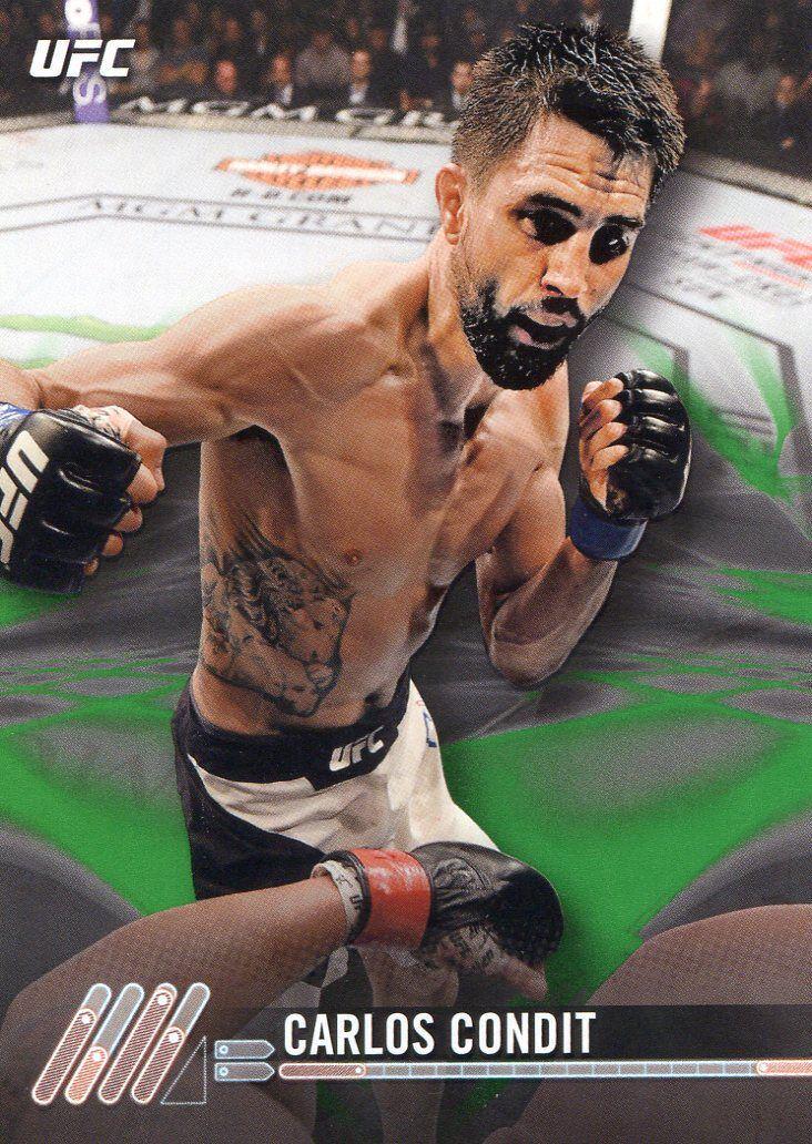 Carlos Condit 2017 Topps UFC Knockout Base #47 Green