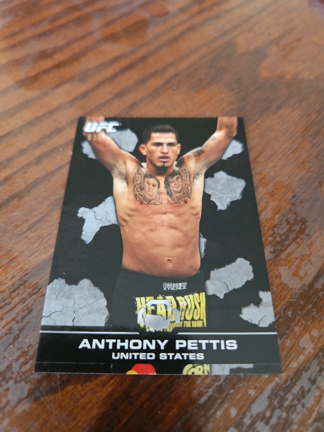 Anthony Pettis 2013 Topps UFC Bloodlines Base #82 Black