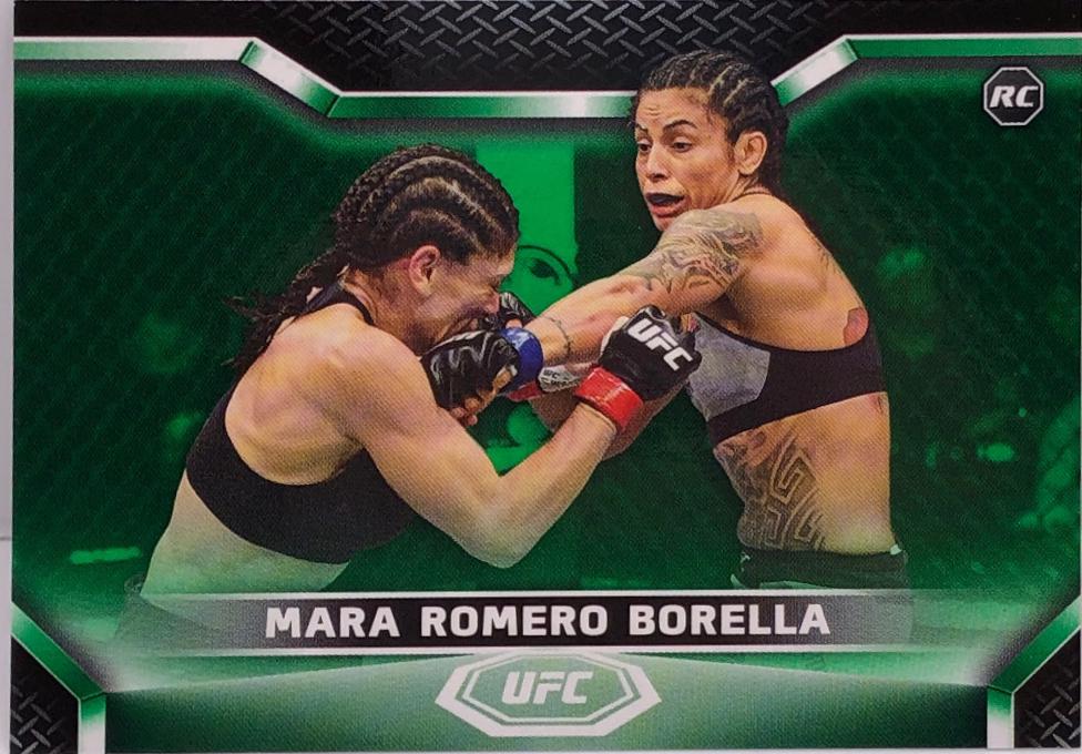 Mara Romero Borella 2020 Topps UFC Knockout Base #87 Green