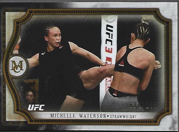 Michelle Waterson-Gomez 2018 Topps UFC Museum Collection Base #11 Copper