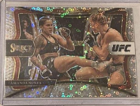 Amanda Nunes 2021 Panini Select UFC Premier Level #152 Silver