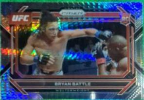 Bryan Battle 2023 Panini Prizm UFC Base #58 Silver