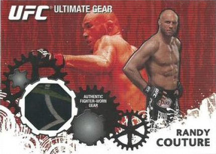 Randy Couture 2010 Topps UFC Ultimate Gear Relics #UG-RC Red