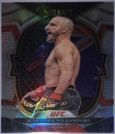 Alexander Volkanovski 2023 Panini Select UFC Concourse #38 Silver