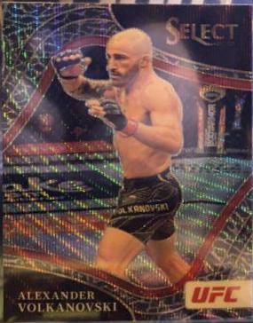 Alexander Volkanovski 2022 Panini Select UFC Octagonside #219 Elephant