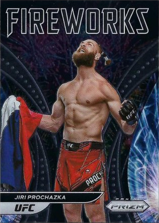 Jiri Prochazka 2022 Panini Prizm UFC Fireworks #13 Mojo