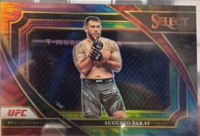Augusto Sakai 2023 Panini Select UFC Mezzanine #387 Silver