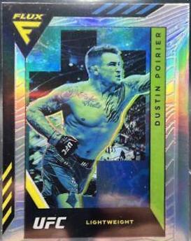 Dustin Poirier 2022 Panini Chronicles UFC Base Flux #333 Black
