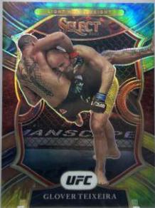 Glover Teixeira 2021 Panini Select UFC Concourse #44 Tie Dye