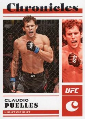 Claudio Puelles 2023 Panini Chronicles UFC Base Chronicles #35 Platinum
