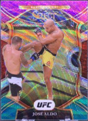 José Aldo 2021 Panini Select UFC Concourse #65 Tri Color