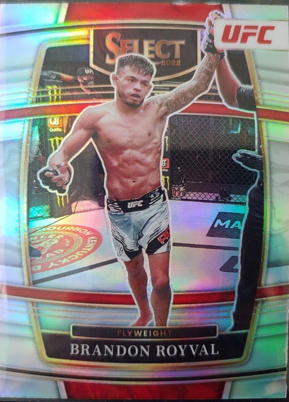 Brandon Royval 2022 Panini Select UFC Concourse #6 Silver