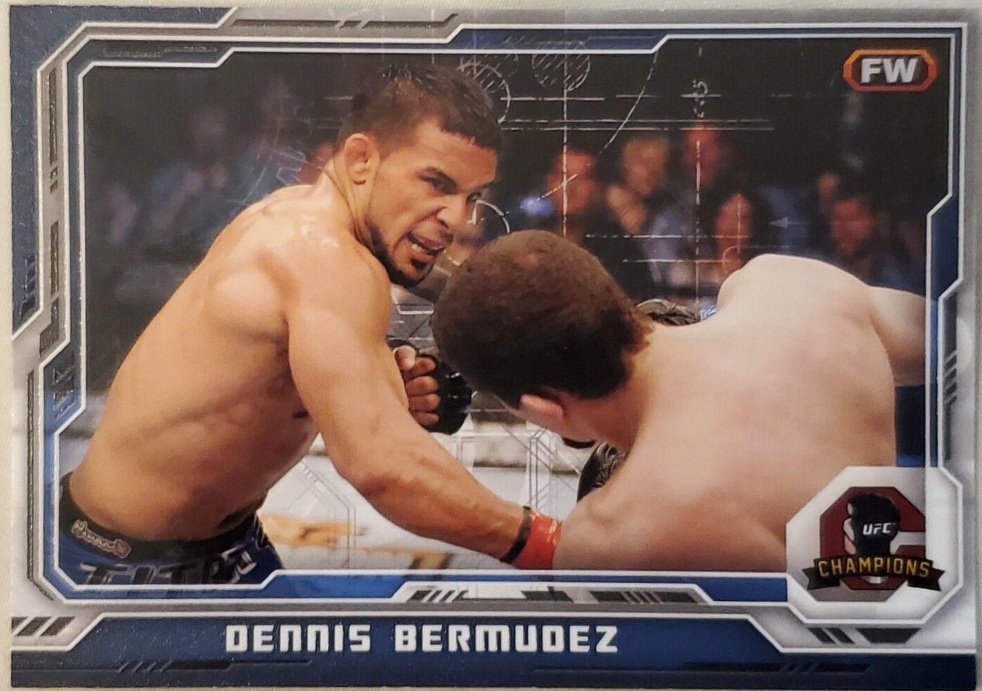 Dennis Bermudez 2014 Topps UFC Champions Base #4 Blue