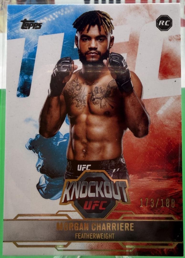 Morgan Charriere 2025 Topps Knockout UFC Base #2 Gold