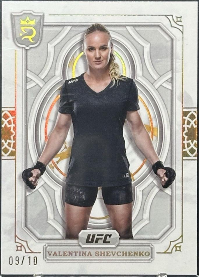 Valentina Shevchenko 2024 Topps Royalty UFC Base #84 Gold