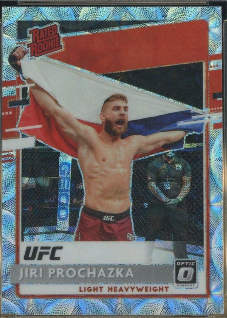 Jiri Prochazka 2021 Panini Chronicles UFC Base Optic Rated Rookies #208 Asia
