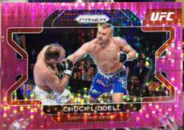 Chuck Liddell 2022 Panini Prizm UFC Base #9 Pink Pulsar