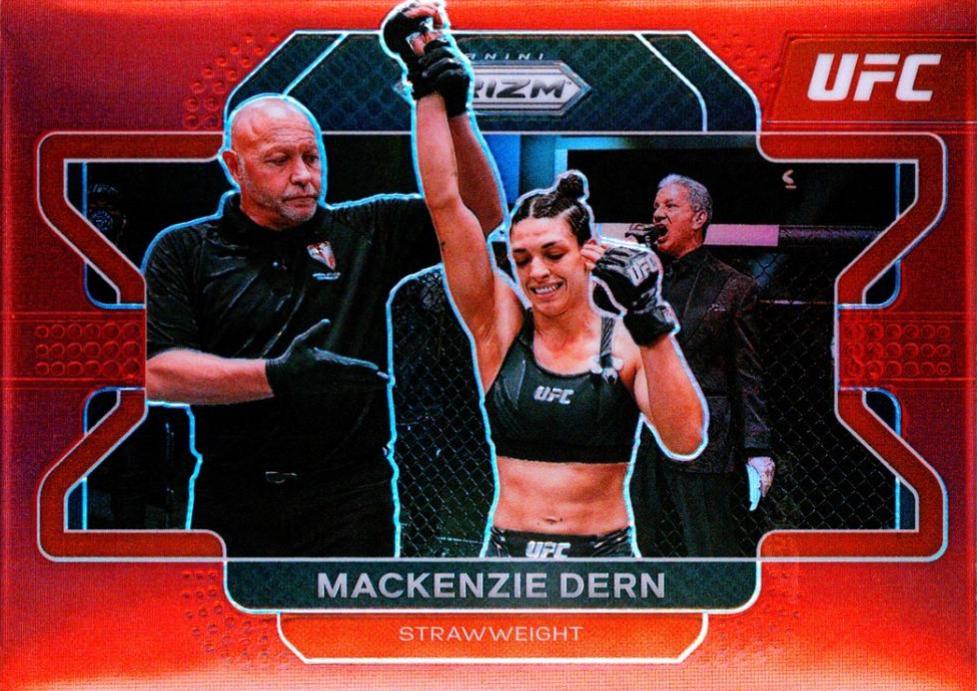 Mackenzie Dern 2022 Panini Prizm UFC Base #26 Red