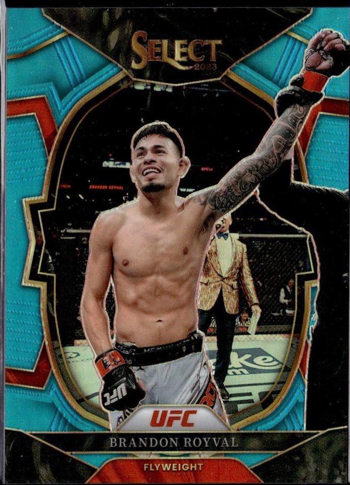 Brandon Royval 2023 Panini Select UFC Concourse #30 Light Blue