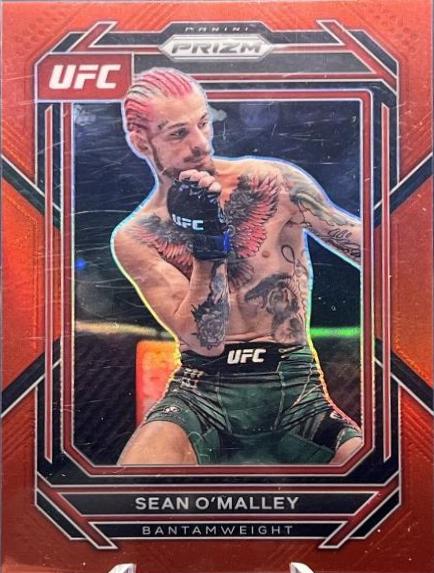 Sean O'Malley 2023 Panini Prizm UFC Base #156 Red