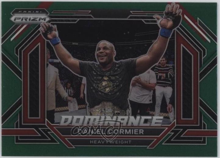 Daniel Cormier 2023 Panini Prizm UFC Dominance #1 Green