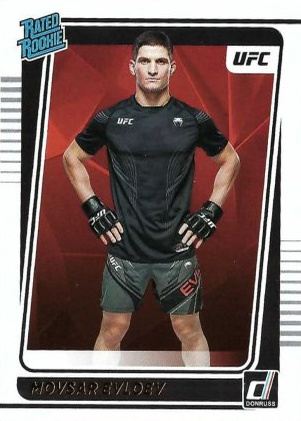Movsar Evloev 2022 Panini Donruss UFC Base #218 Pink