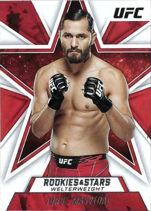 Jorge Masvidal 2021 Panini Chronicles UFC Base Rookies and Stars #82 Red