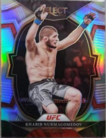 Khabib Nurmagomedov 2023 Panini Select UFC Concourse #97 Silver