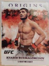 Khabib Nurmagomedov 2021 Panini Chronicles UFC Base Origins #40 Purple