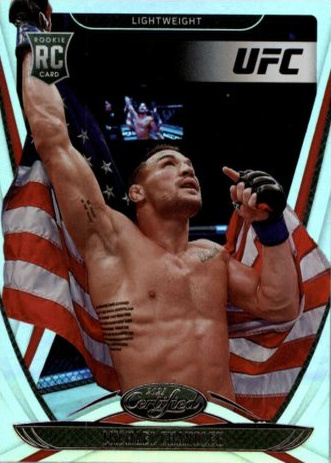 Michael Chandler 2021 Panini Chronicles UFC Base Certified #124 Platinum