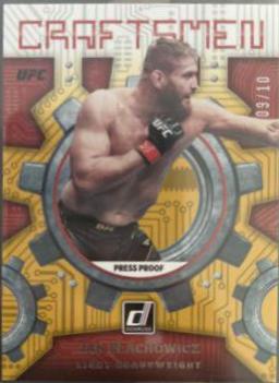 Jan Błachowicz 2022 Panini Donruss UFC Craftsmen #2 Gold