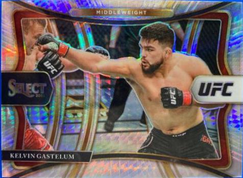 Kelvin Gastelum 2021 Panini Select UFC Premier Level #167 Lucky Envelopes