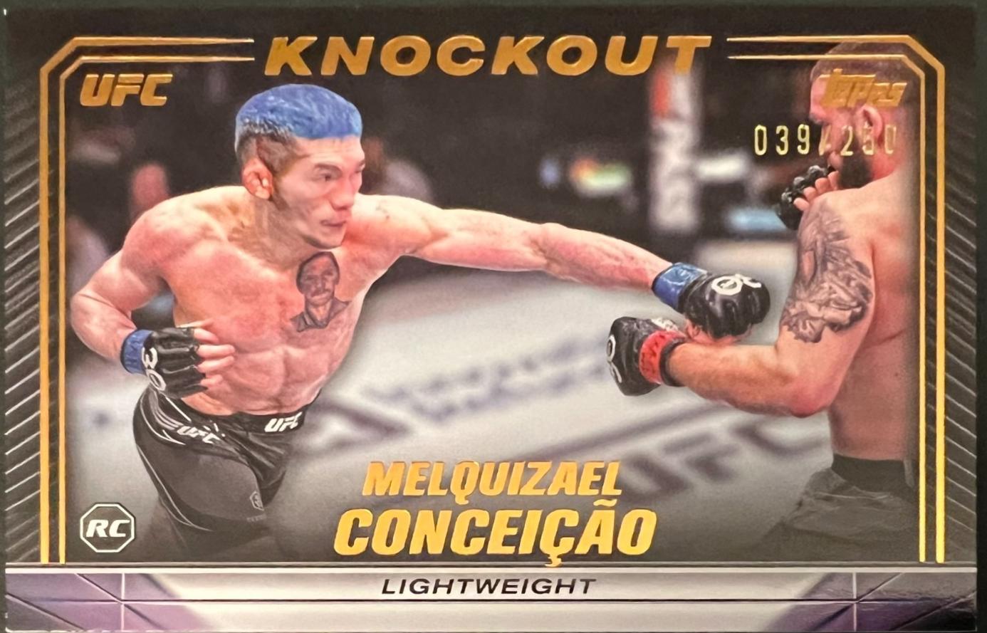 Melquizael Conceição 2024 Topps Knockout UFC Base #57 Bronze