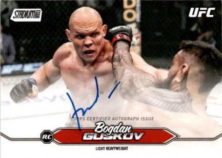 Bogdan Guskov 2025 Topps Stadium Club UFC Base Autographs #BCA-BGV Red