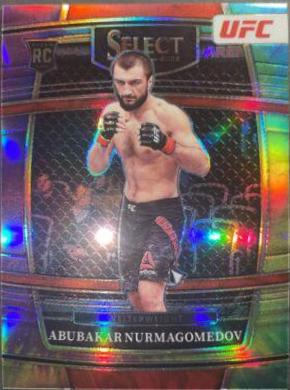 Abubakar Nurmagomedov 2022 Panini Select UFC Concourse #64 Tie Dye