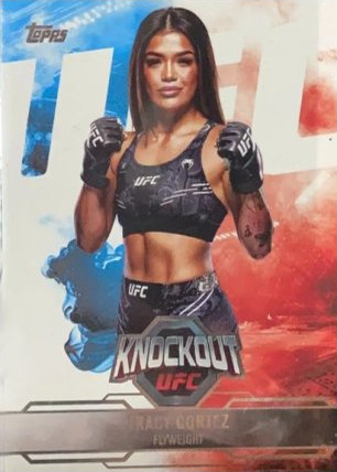 Tracy Cortez 2025 Topps Knockout UFC Base #54 Orange