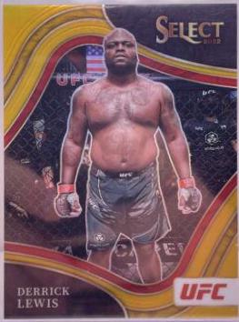 Derrick Lewis 2022 Panini Select UFC Octagonside #248 Gold