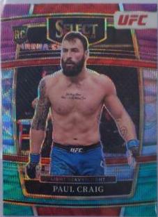 Paul Craig 2022 Panini Select UFC Concourse #99 Tri Color