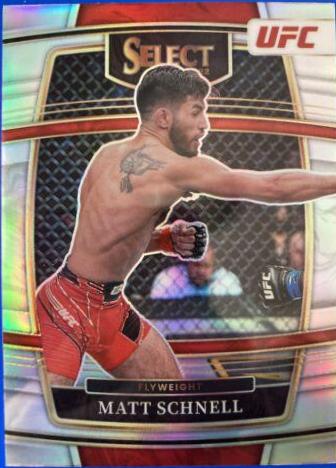 Matt Schnell 2022 Panini Select UFC Concourse #16 Silver