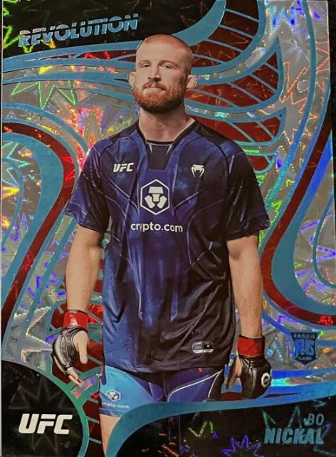 Bo Nickal 2023 Panini Chronicles UFC Revolution #7 Impact