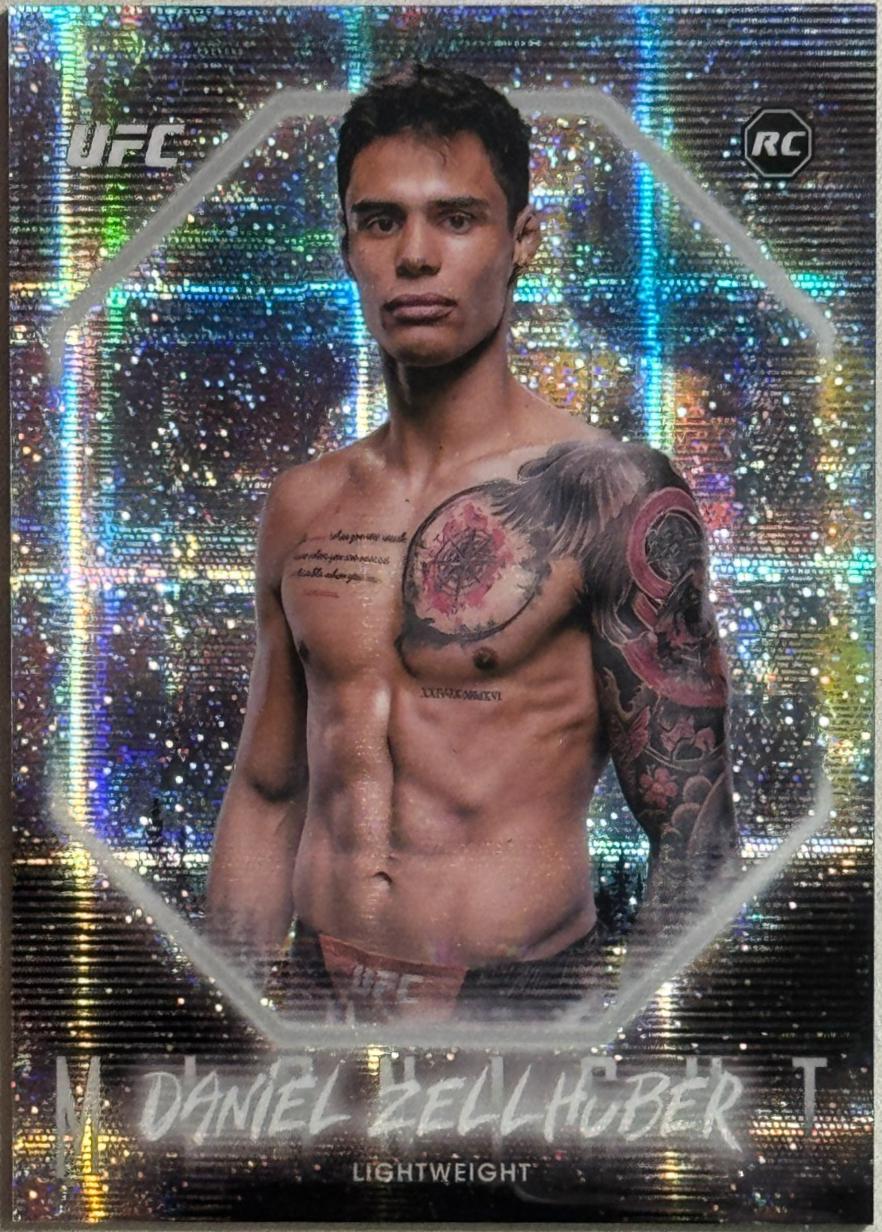 Daniel Zellhuber 2025 Topps Midnight UFC Base #72 Moon Beam